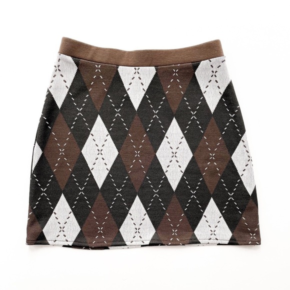 H&m Argyle Mini Skirt - Picture 5 of 5